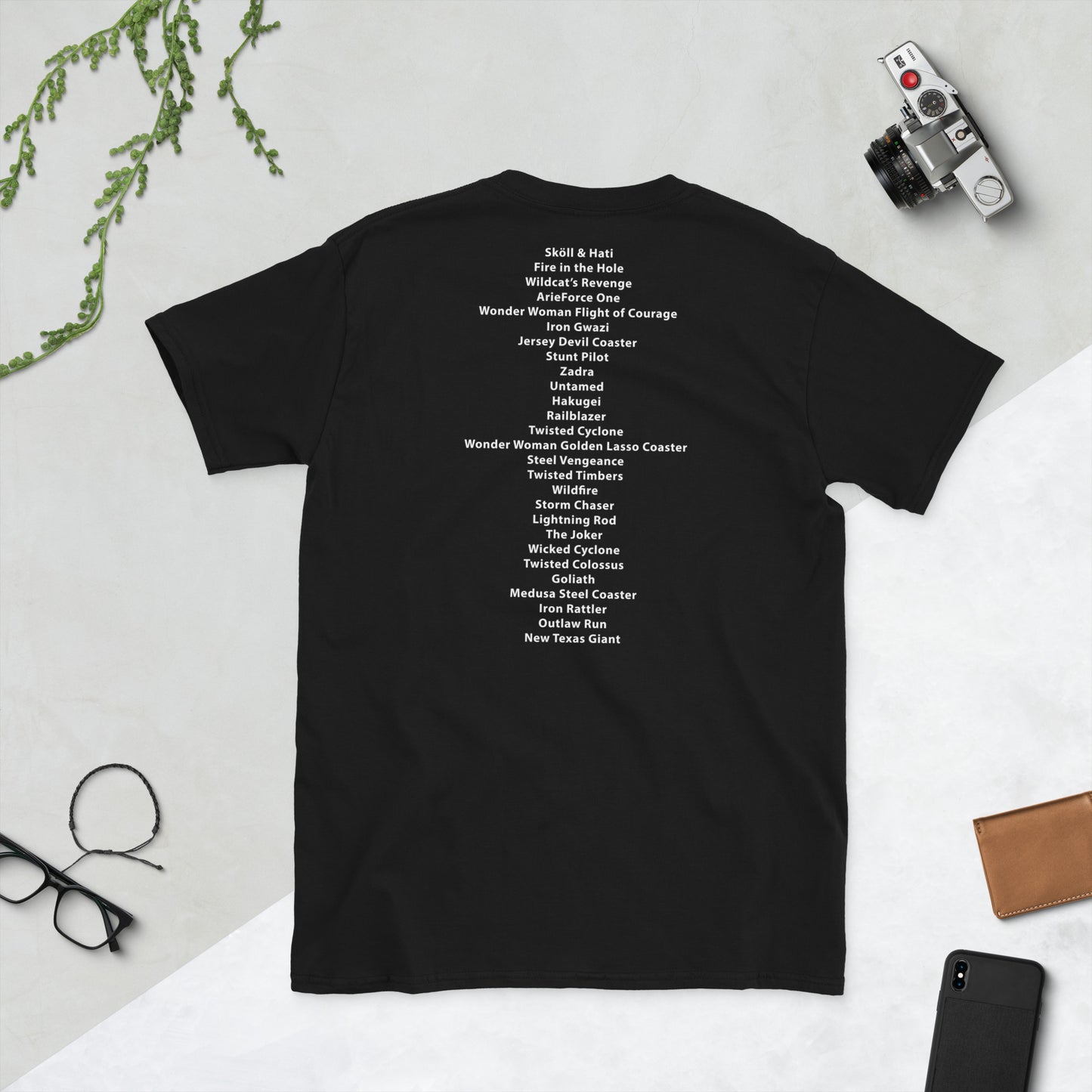 2024 Coaster List T-Shirt Dark Heather S